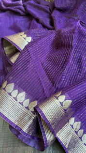 Designer Georgette - Purple