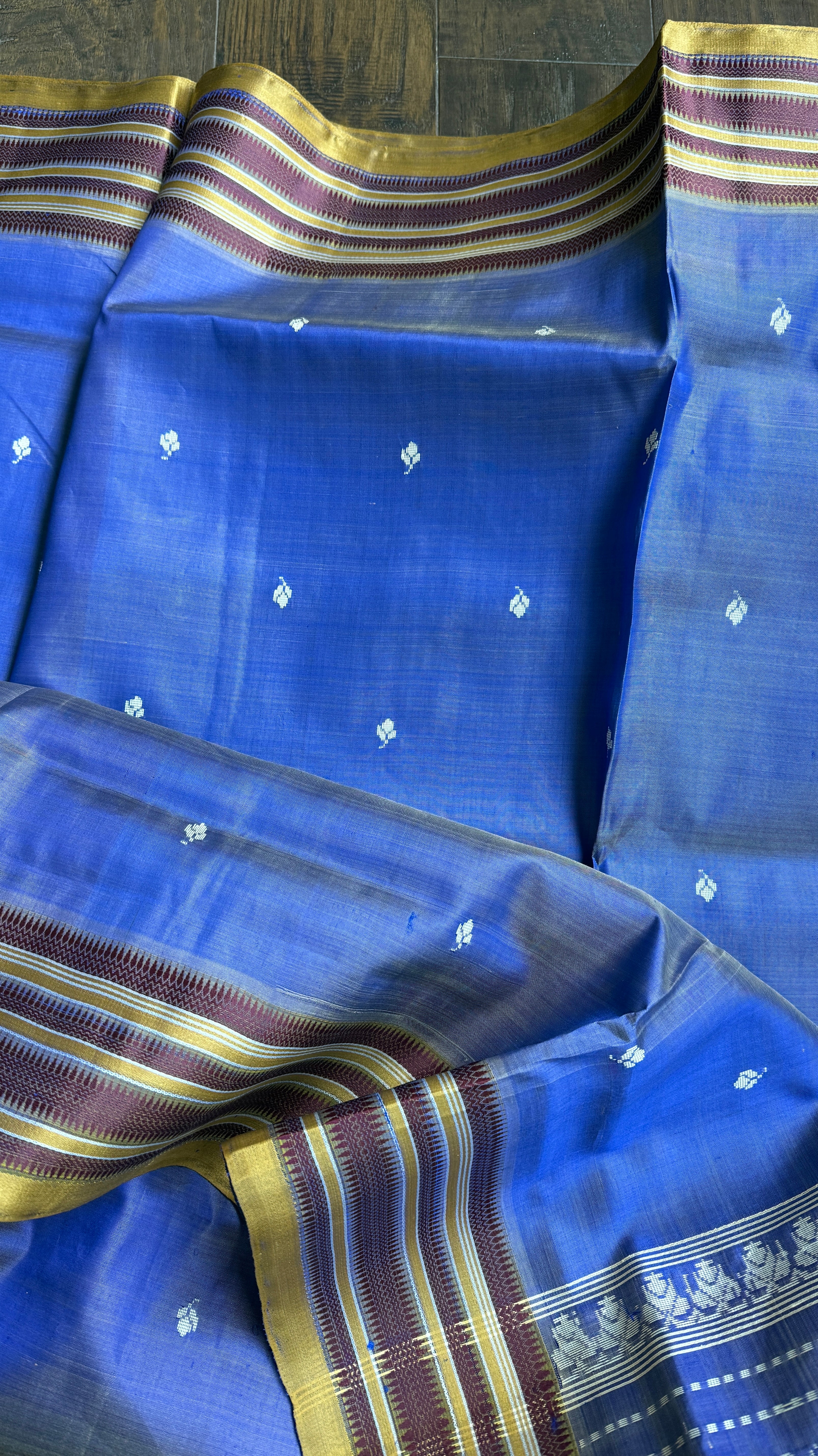 Pure Garad Silk- Blue Violet