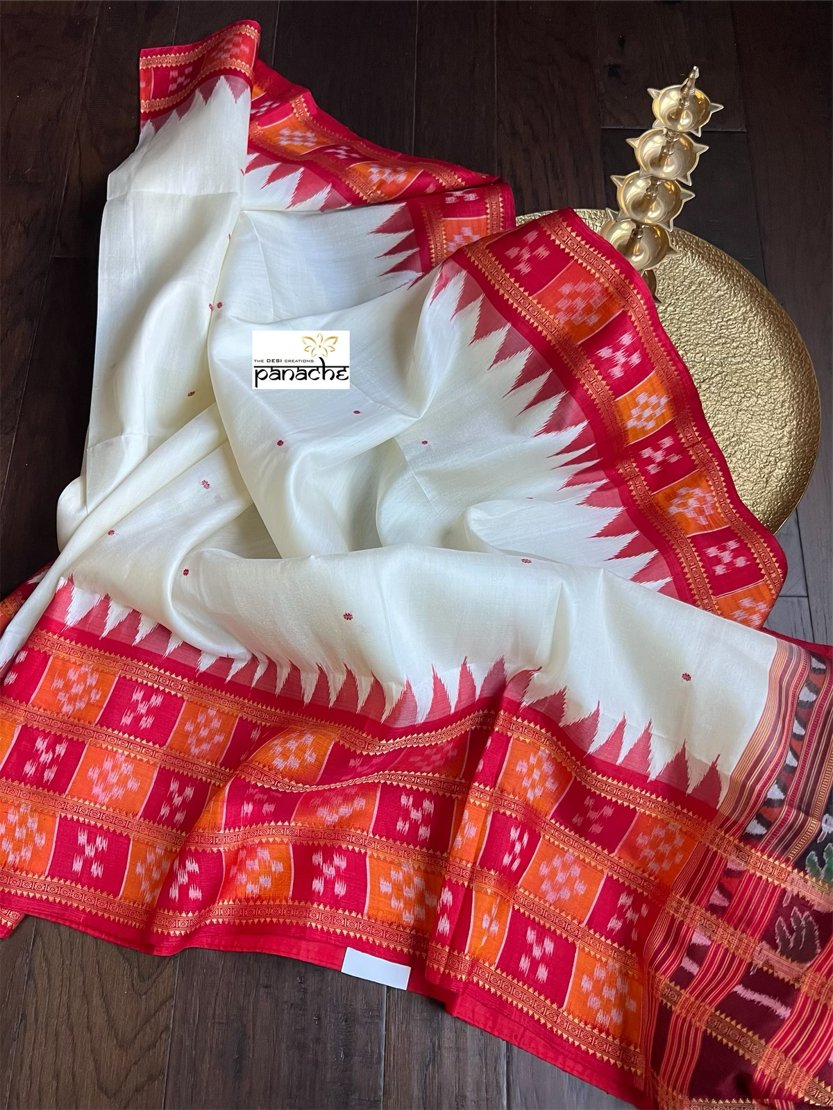 Sambalpuri Dhoti with Utari for Men - Patta and Cotton – Priyadarshini  Handloom