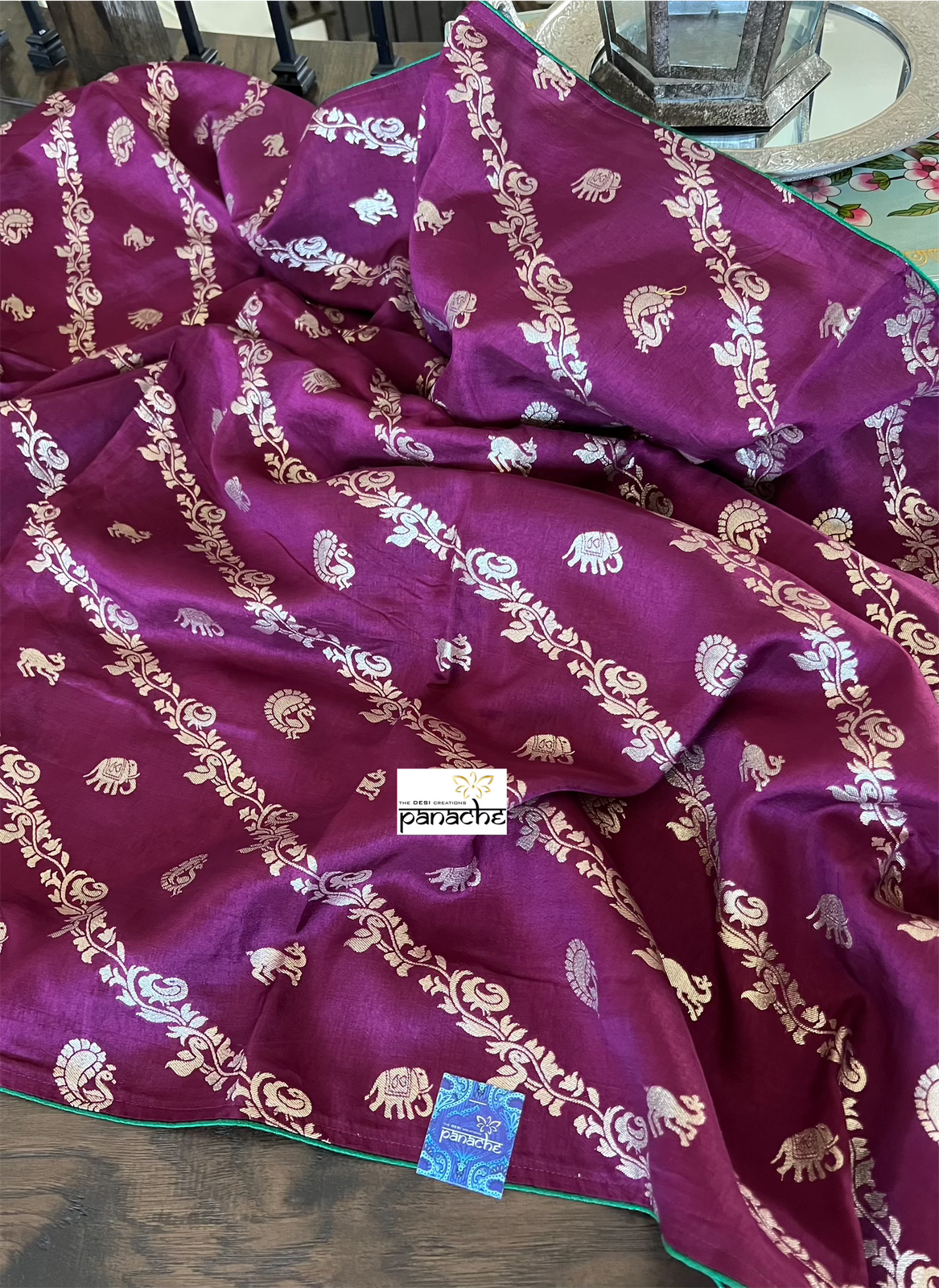 Designer Soft Silk - Magenta Purple