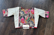 Designer Blouse - Beige Hakoba