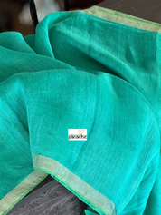 Pure Matka Silk - Sea Green