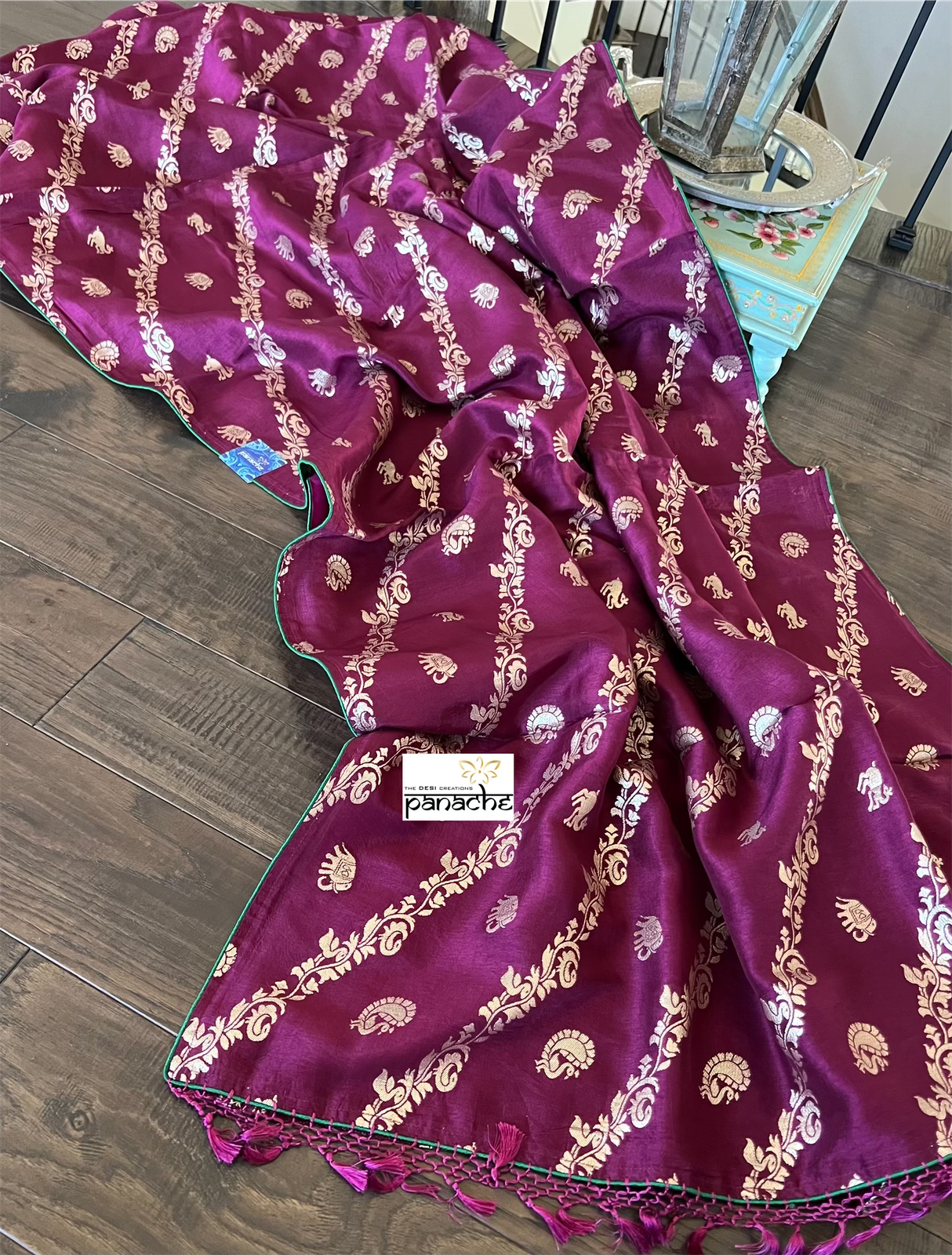 Designer Soft Silk - Magenta Purple