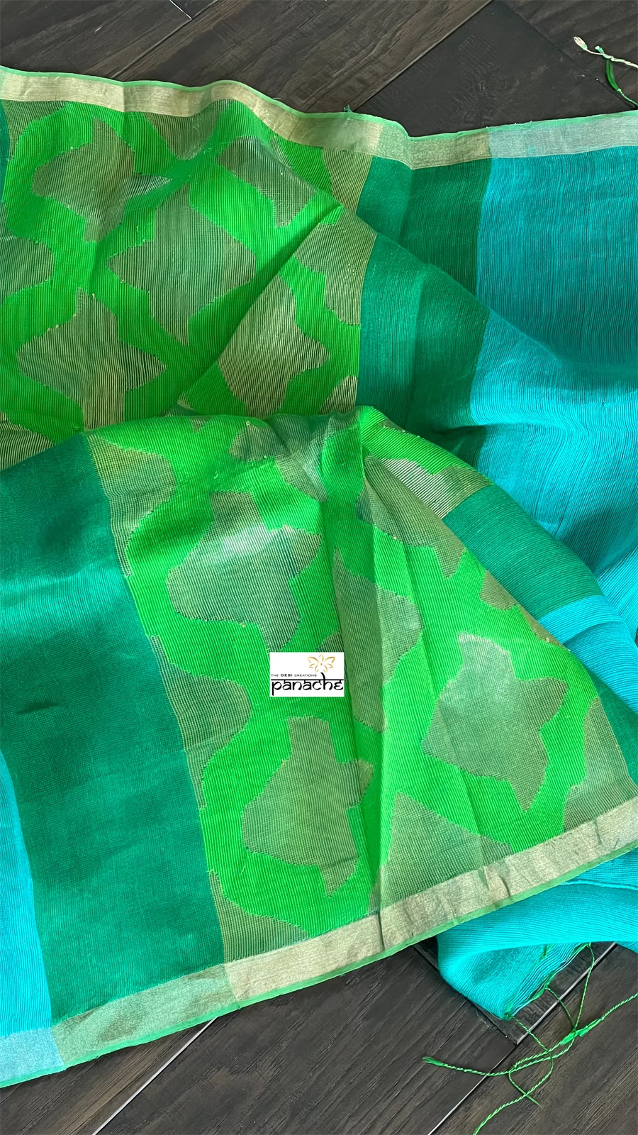 Pure Matka Silk - Sea Green
