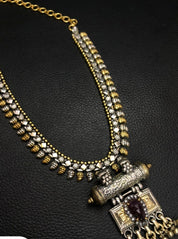 Silver 925 Necklace- Sapphire pendent