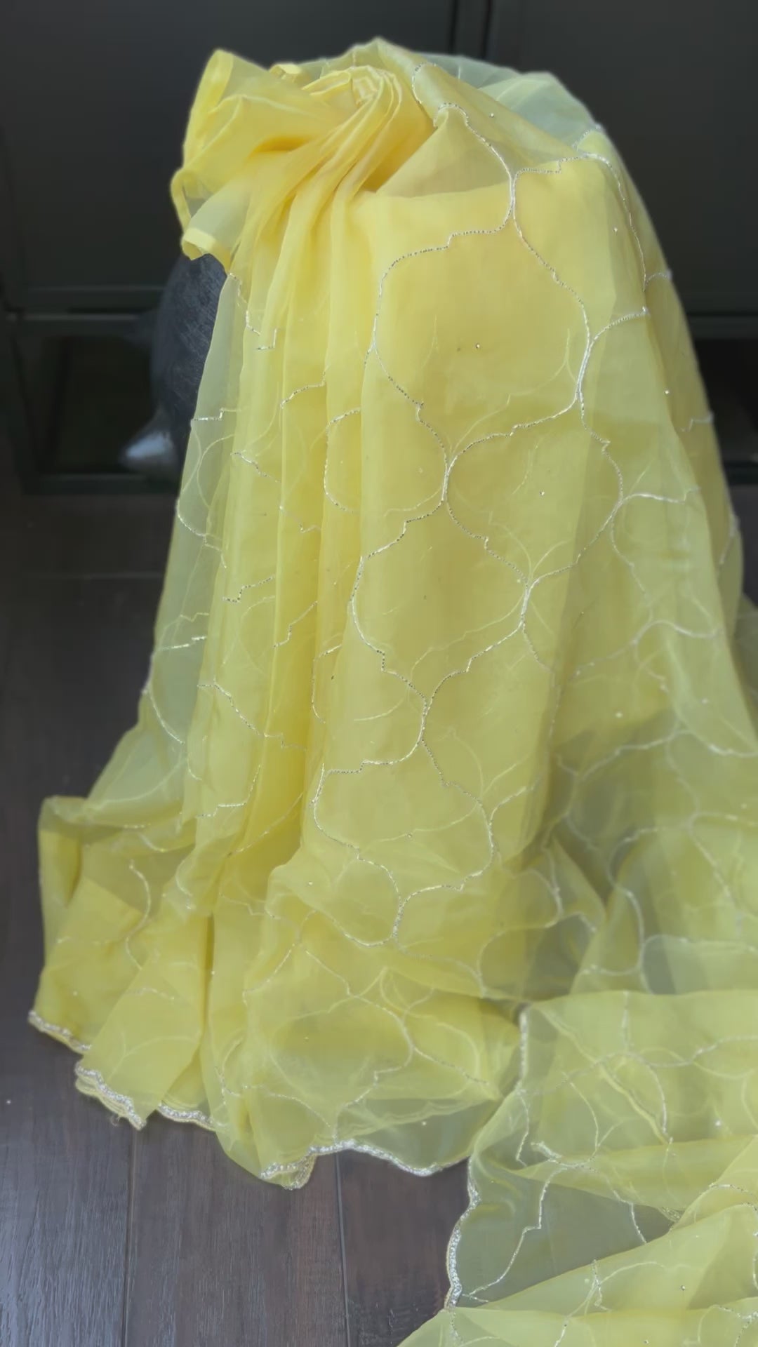 Designer Organza - Yellow