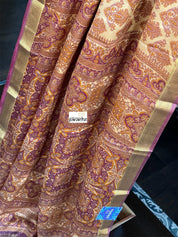 Pure Mysore Silk - Sandalwood Purple