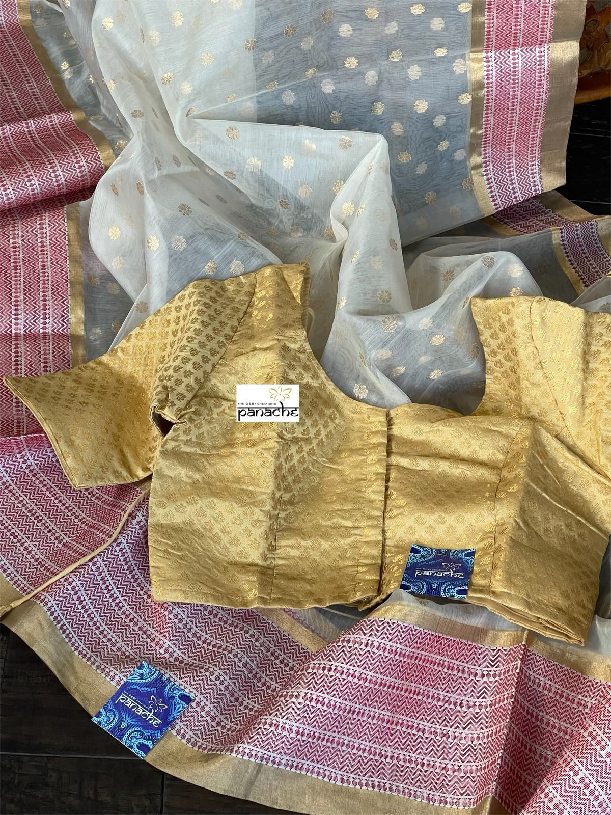 Designer Blouse - Golden