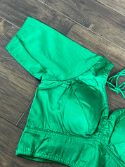 Designer Blouse - Green