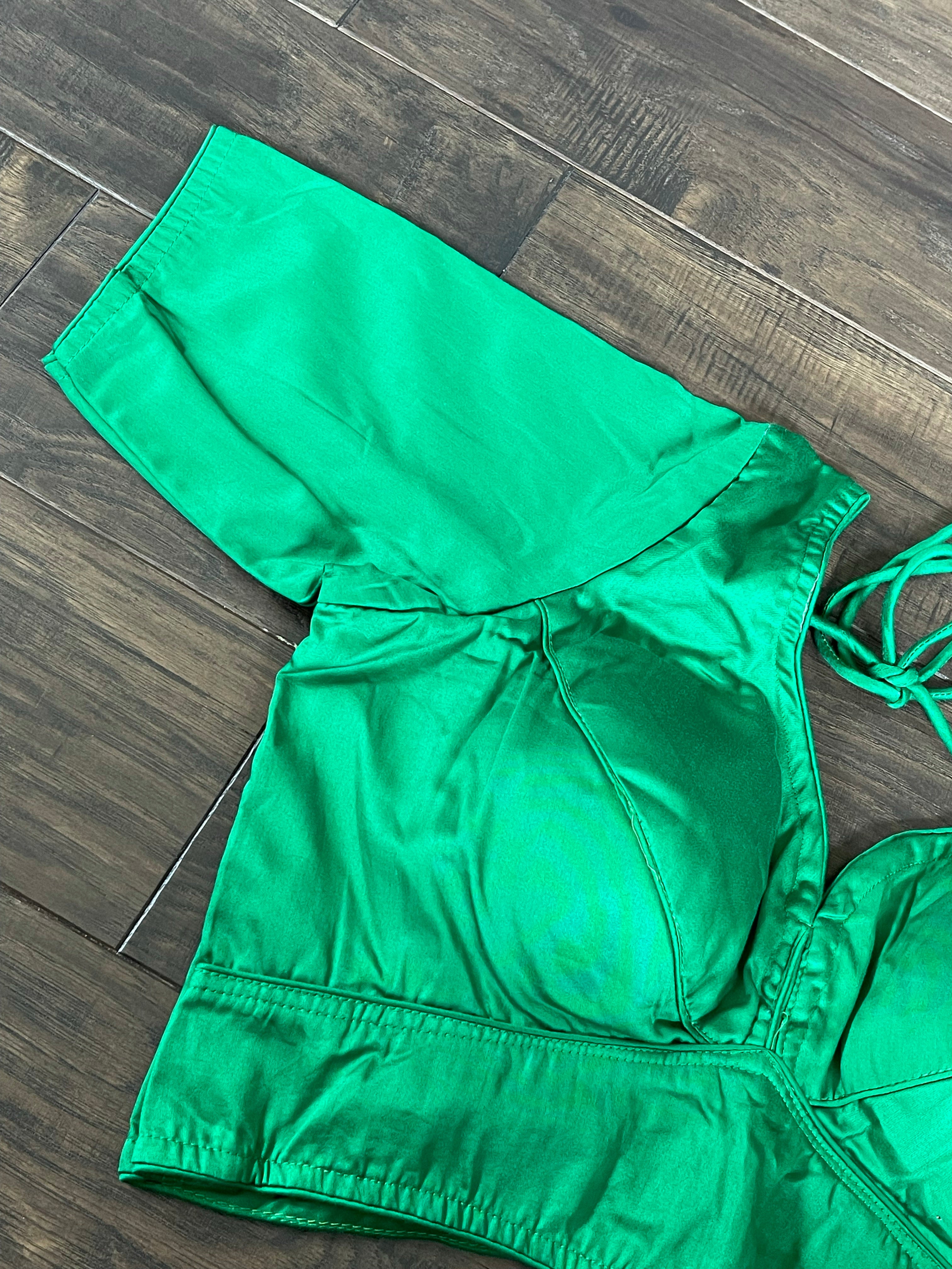 Designer Blouse - Green
