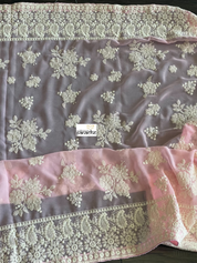 Designer Georgette - Pink