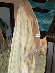 Designer Blouse - Rama Green Brocade