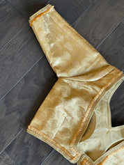 Designer Blouse - Gold Color