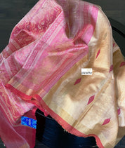 Tissue Tussar Silk - Golden Sandalwood