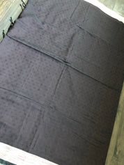 Pure Khadi Handloom - Black Brown Woven