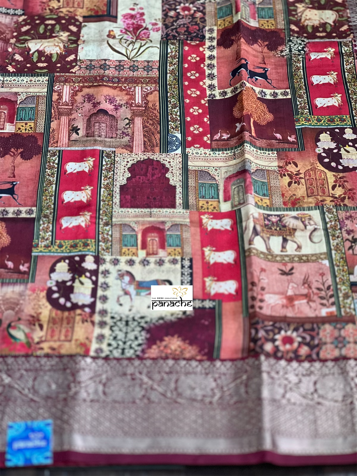 Heritage Silk Banarasi - Maroon