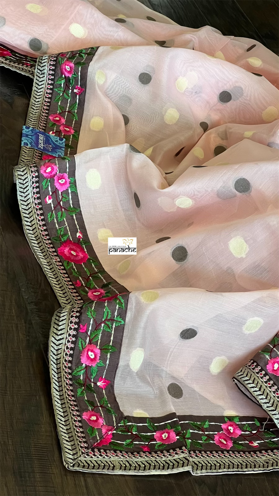 Designer Cotton Silk - Light Pink Brown