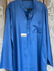 Long Kurta Men - Blue 3XL 46