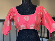 Designer Blouse - Dark Peach