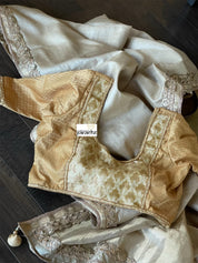 Designer Blouse - Gold Beige