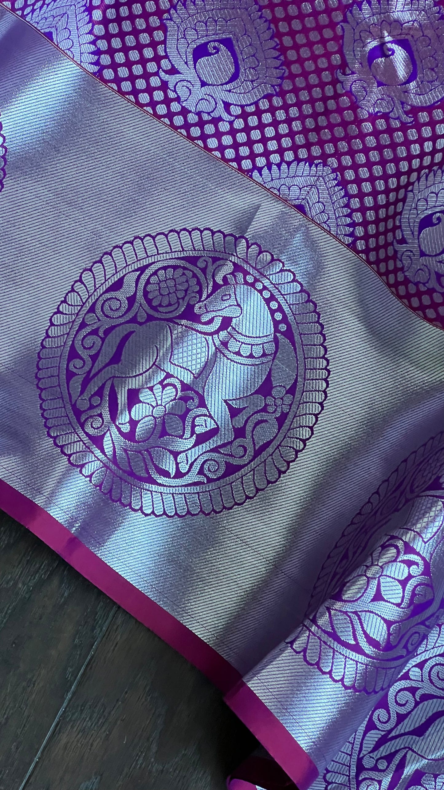 Soft Silk Kanjivaram - Purple