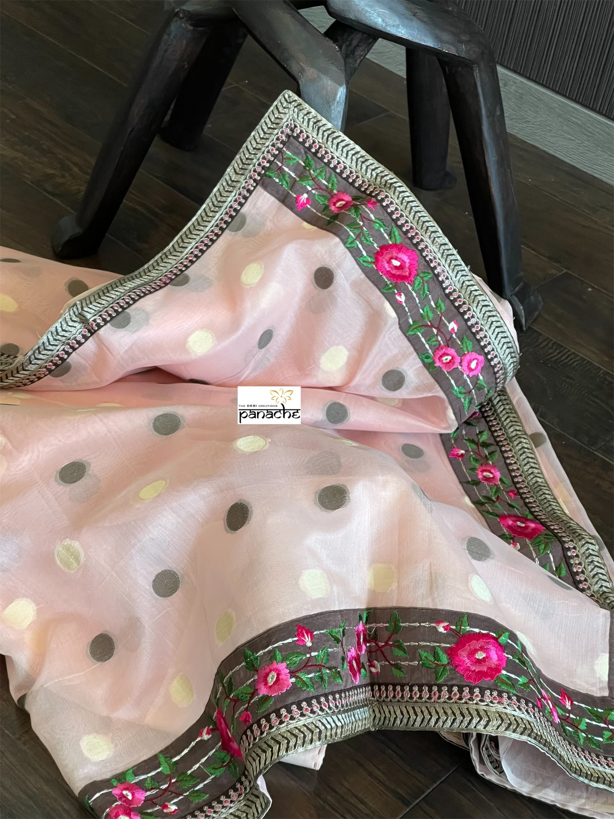 Designer Cotton Silk - Light Pink Brown