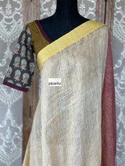 Linen Handloom - Wheat color