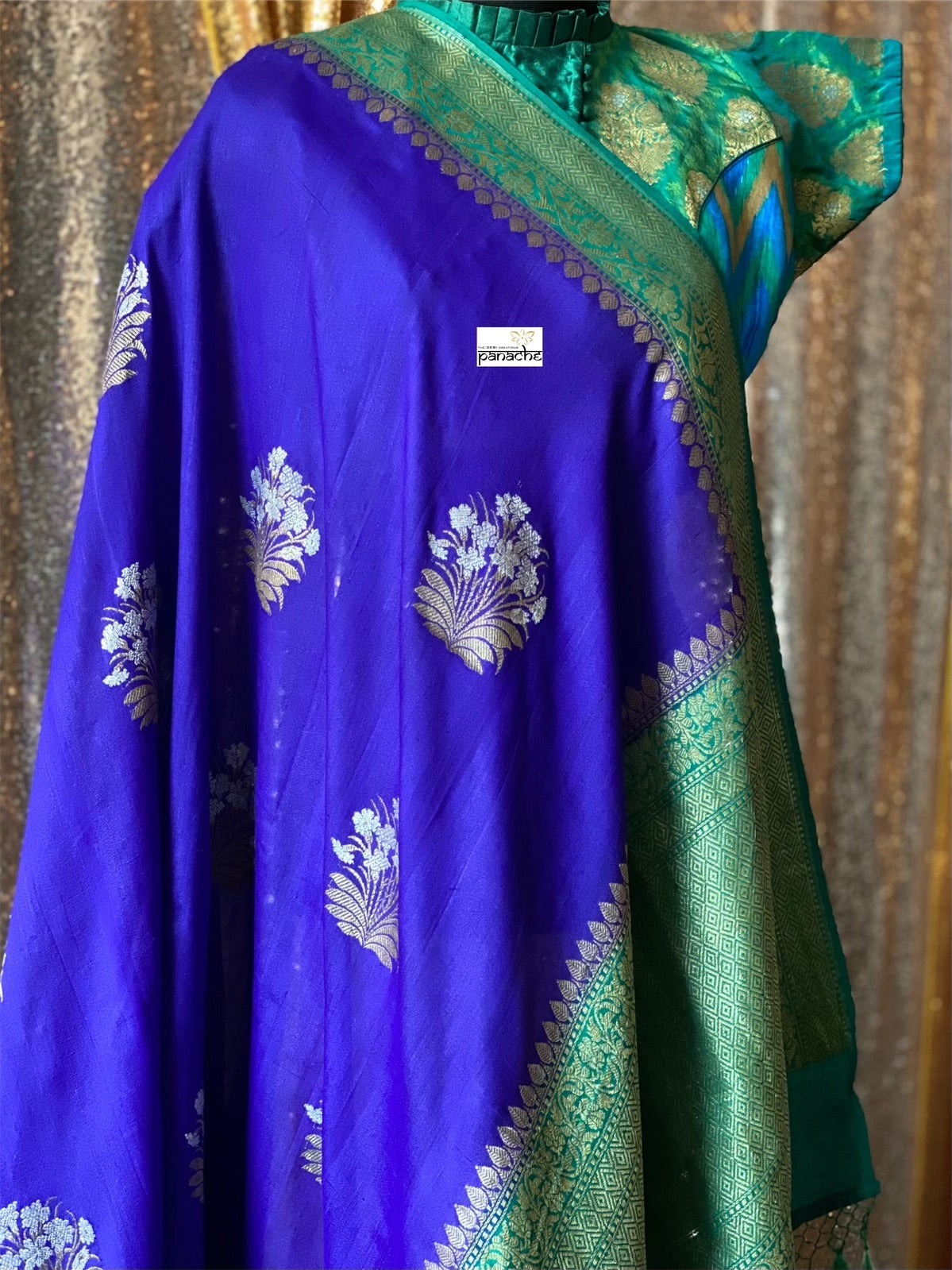 Designer Blouse - Sea Green