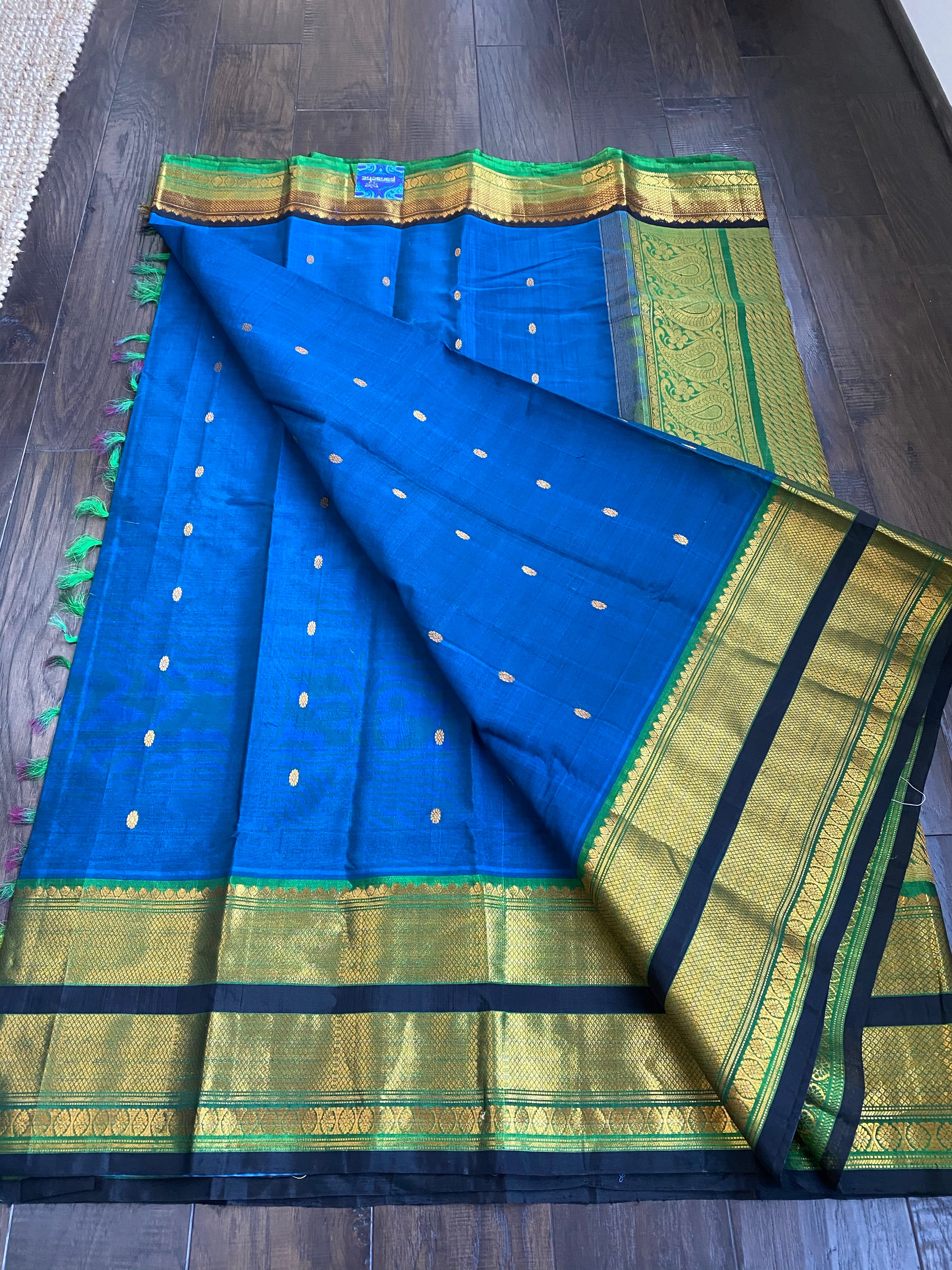 Gadwal Sico - Teal Blue Green