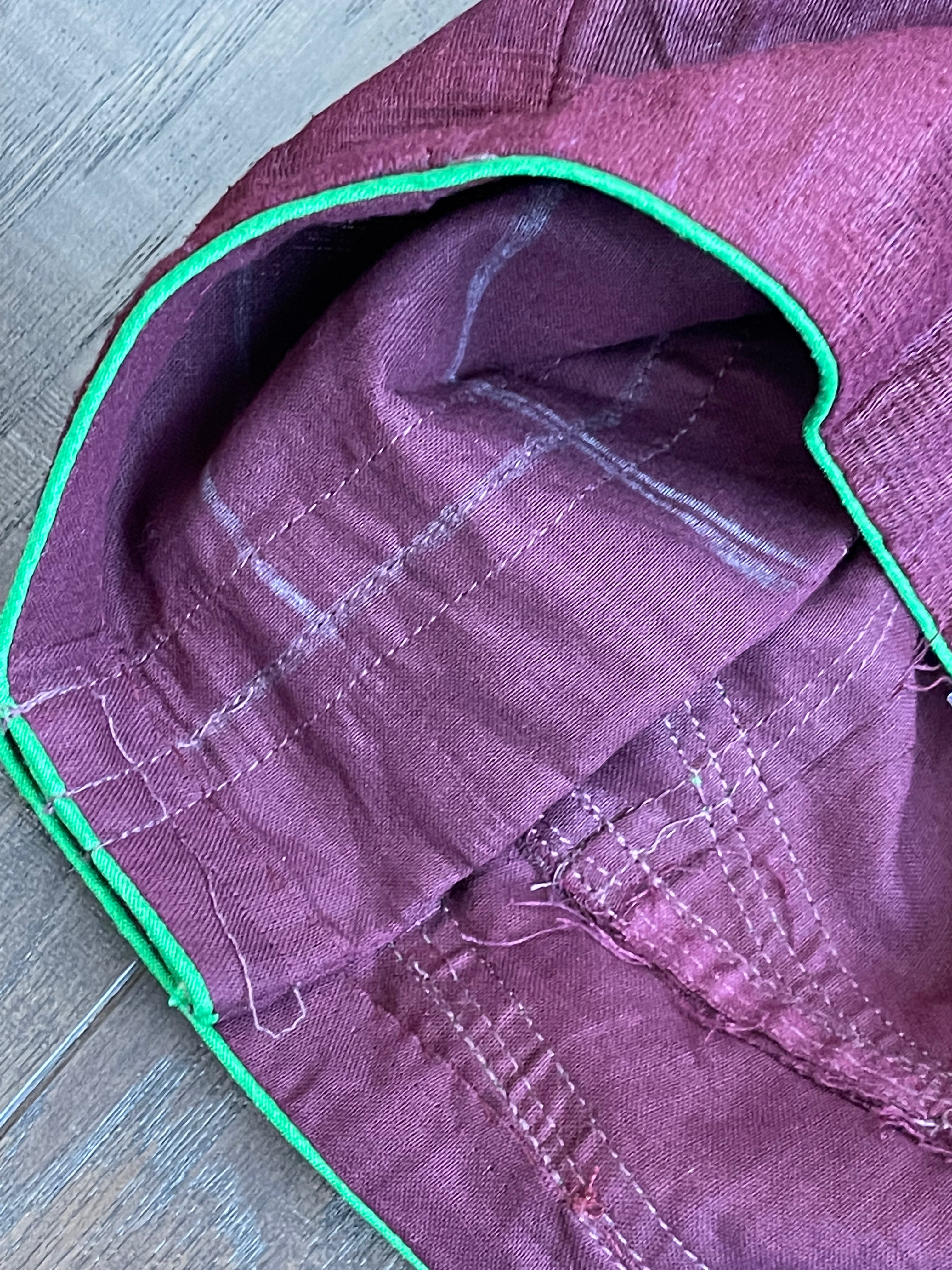 Designer Blouse - Maroon Green