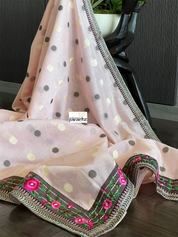 Designer Cotton Silk - Light Pink Brown