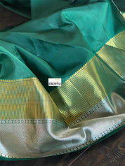 Silk Kanjivaram - Bottle Green