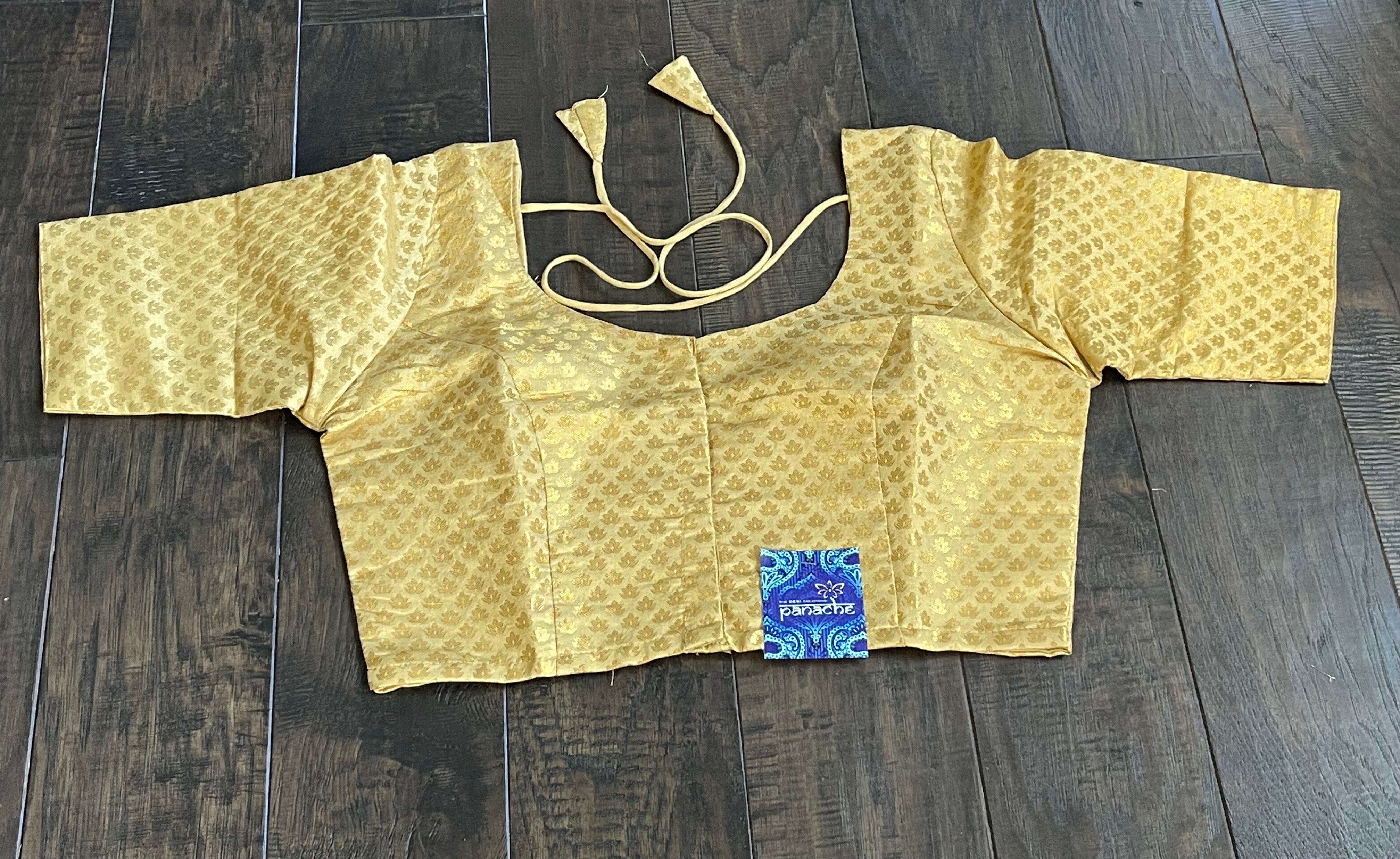 Designer Blouse - Golden