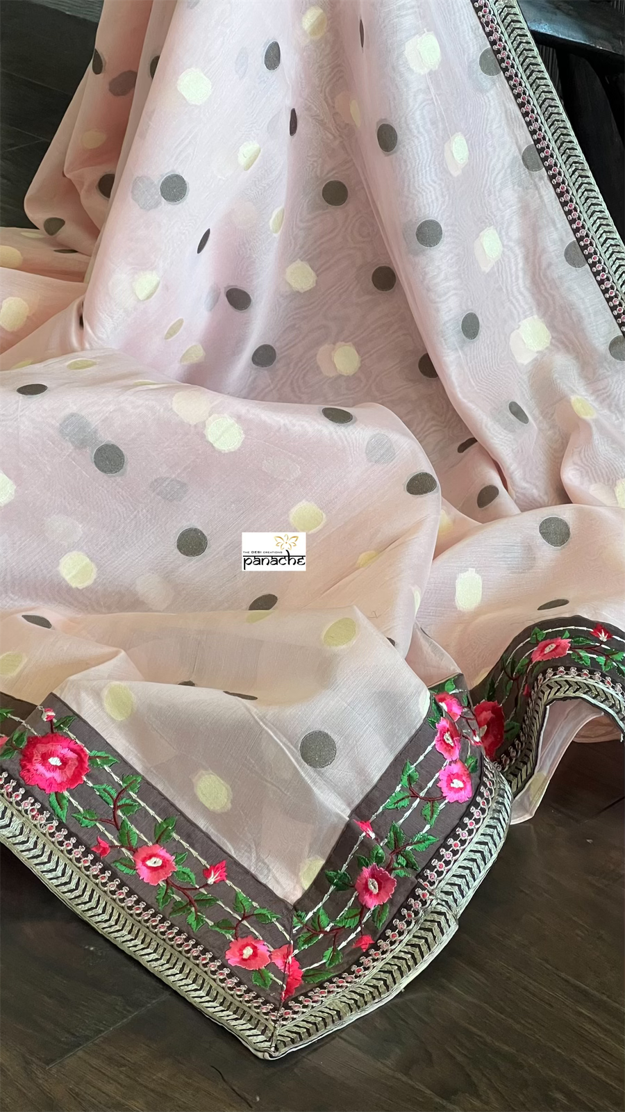 Designer Cotton Silk - Light Pink Brown