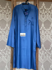 Long Kurta Men - Blue 3XL 46