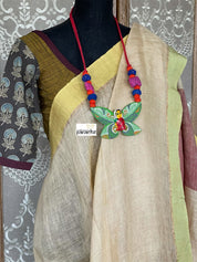 Linen Handloom - Wheat color