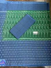 Pure Telia Cotton  - Green Blue