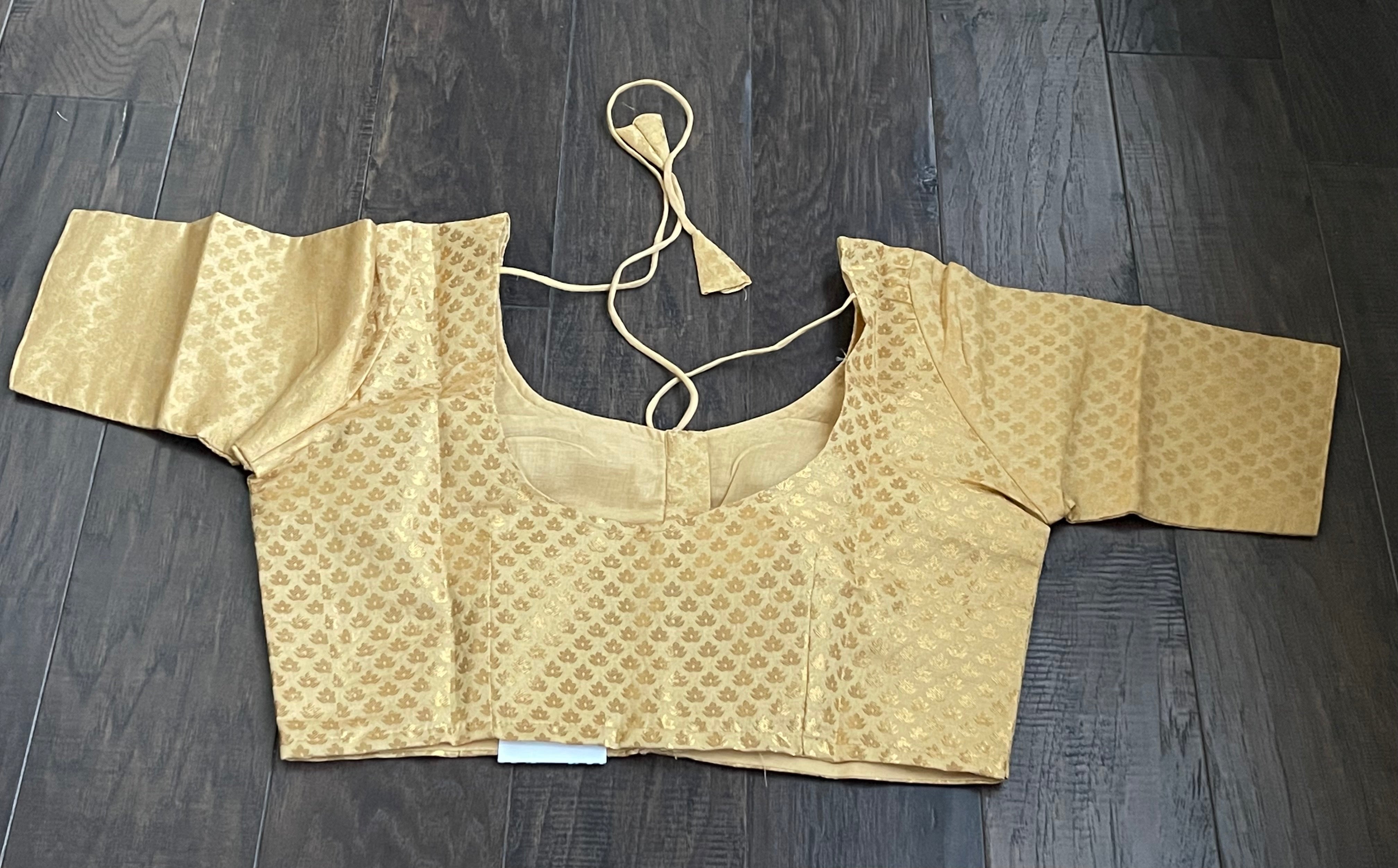 Designer Blouse - Golden