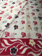 Jamdaani Soft - Beige Black Red