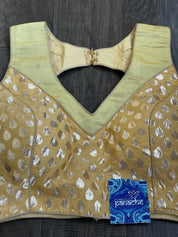 Designer Blouse - Golden Yellow