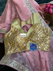 Designer Blouse - Golden Yellow