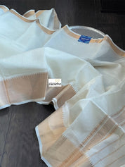 Mangalgiri Silk - Off White Cream