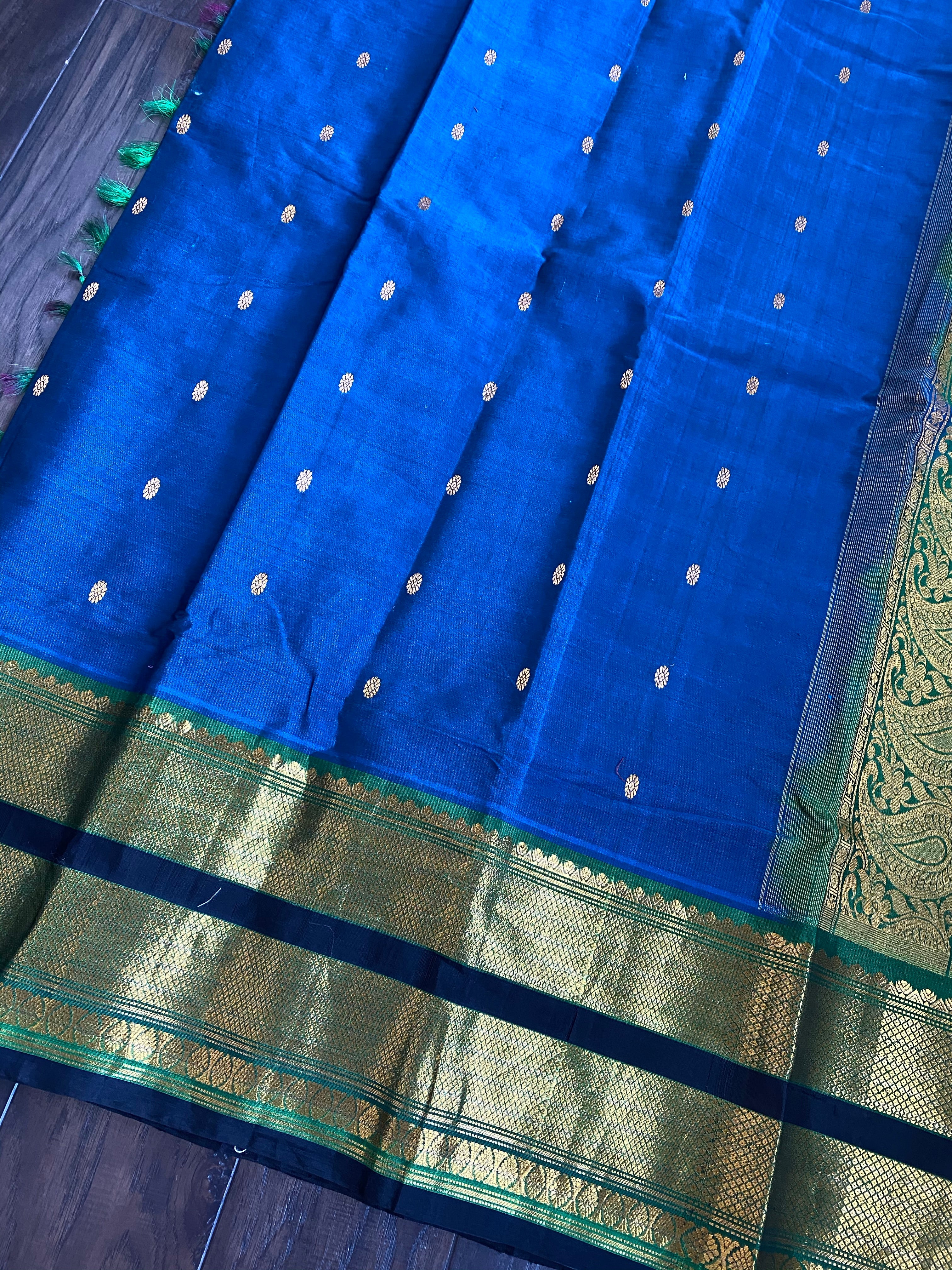 Gadwal Sico - Teal Blue Green