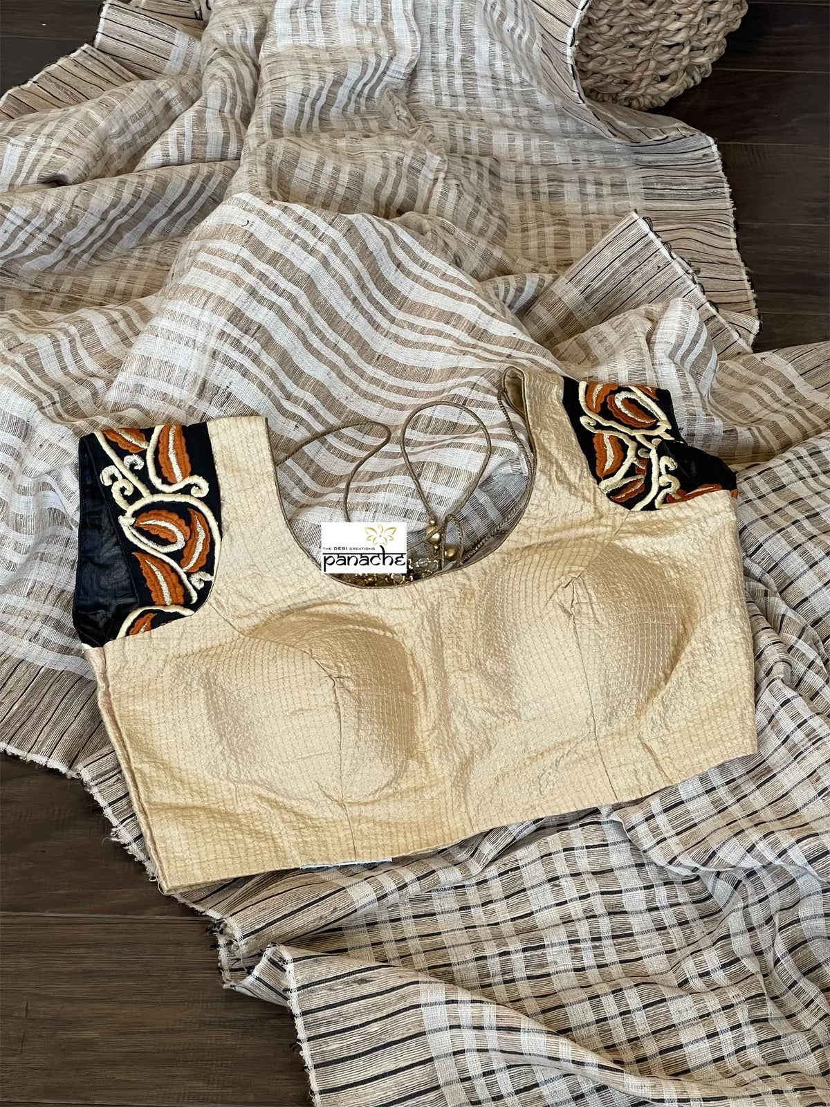 Ketia Stripes  - Cream Beige