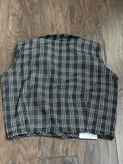 Designer Blouse - Black Checkered