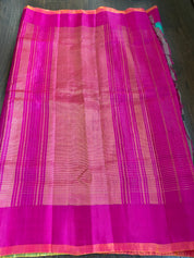 Gadwal Sico - Sea Green Magenta Pink
