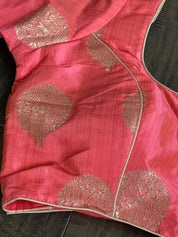 Designer Blouse - Dark Peach