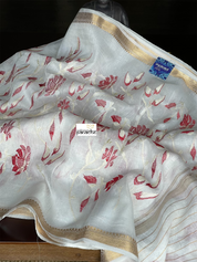 Embroidered Linen - White