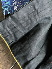Designer Blouse - Black Gold Zari