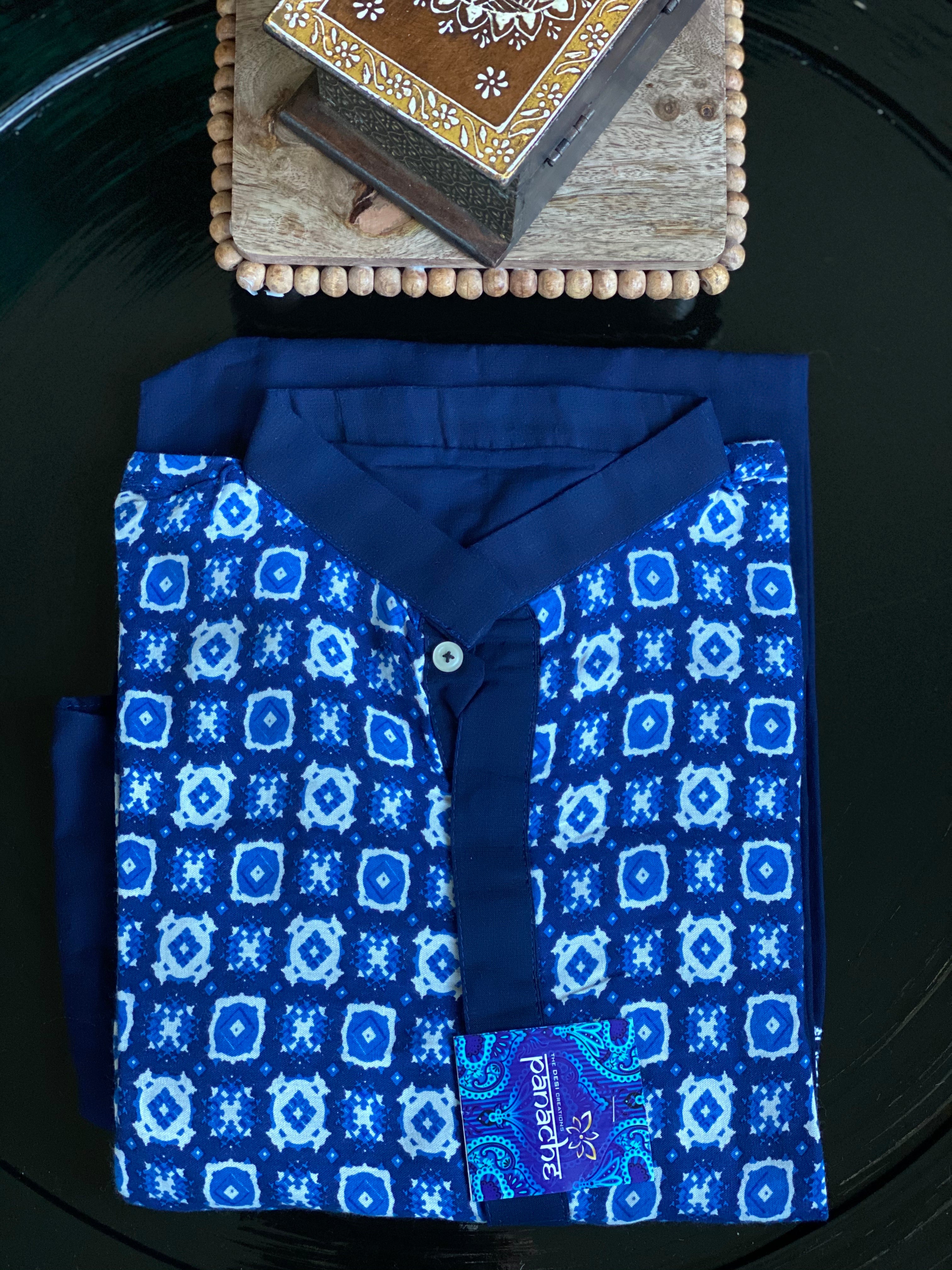 Kurta Men - Indigo Size XL 42